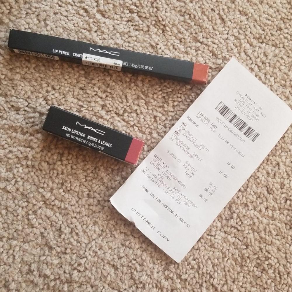 Mac- tried on but not my color
